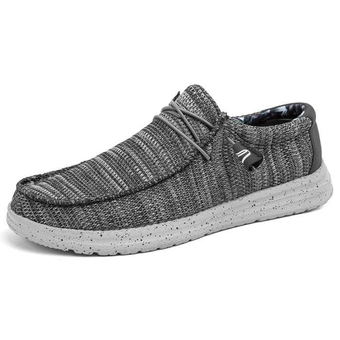 Baskets pour hommes chaussures en toile à enfiler pour hommes baskets confortables goodayer