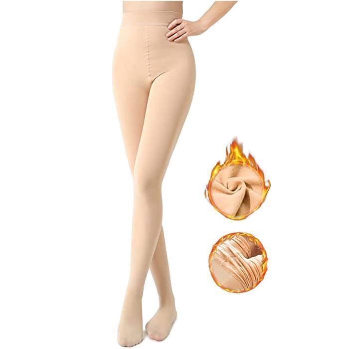 Collant beige opaque sale