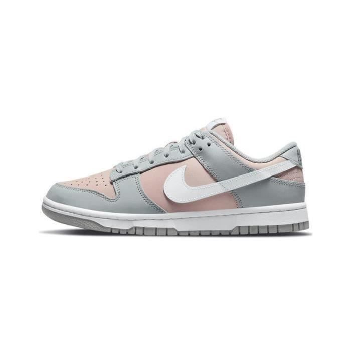basket sb dunkks lows "pink-grey" chaussures de basket rose gris pour