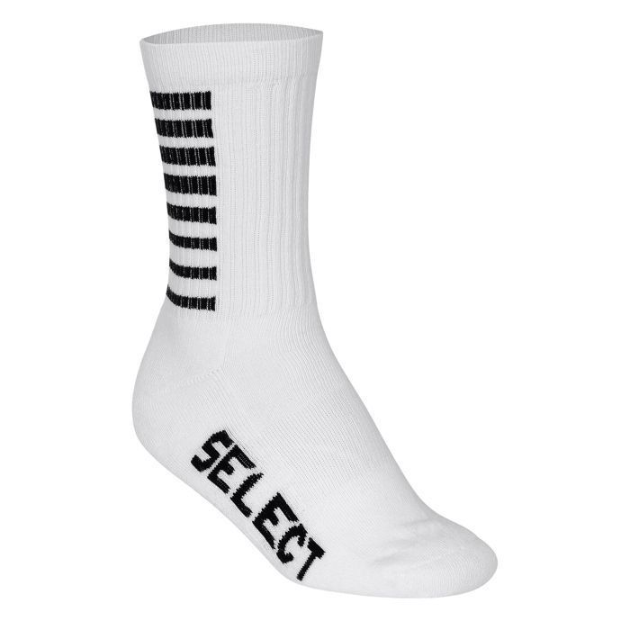 Chaussettes de Sport - SELECT - STRIPED - Blanc - Douces et résistantes - Adulte Mixte Chaussettes de Sport - SELECT - STRIPED - Blanc - Douces et résistantes - Adulte Mixte