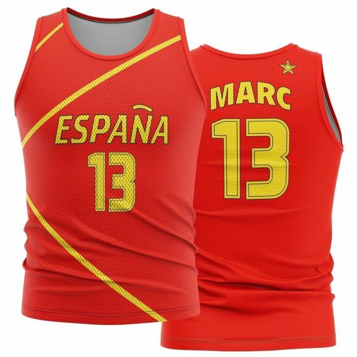 Maillot de basket Marc Gasol Espagne Vintage Cdiscount Sport