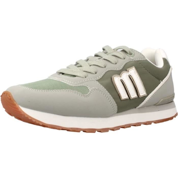 MTNG Basket Femme - MTNG 106052 - Vert - Semelle Gomme et Textile
