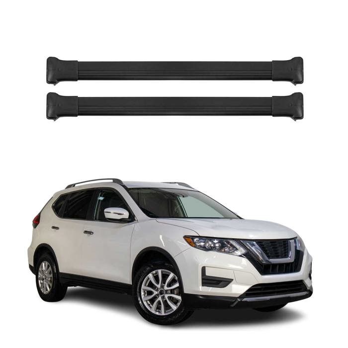 Barres de toit transversales pour Nissan Qashqai J12 2021-2026 Alu Gri – OMAC FR