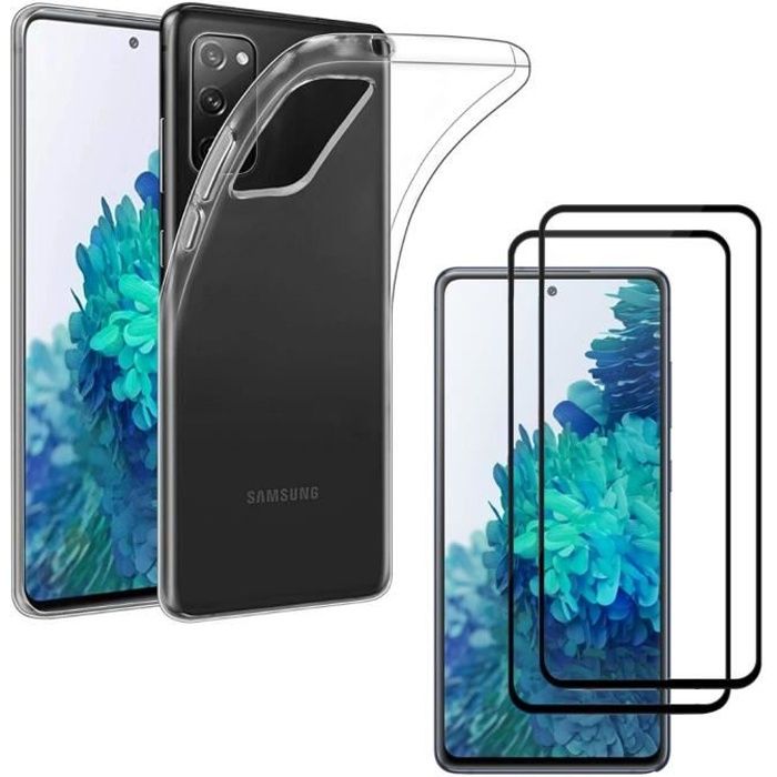 SAMSUNG Galaxy S20 - Coque Transparente Bord Noir main image 0