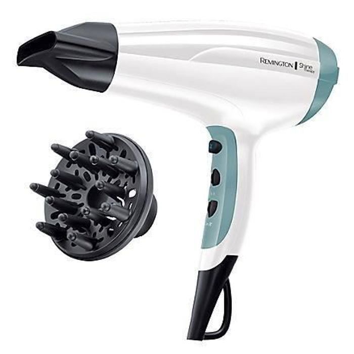 Remington - D5216 - Sèche cheveux Shine Therapy - Blanc