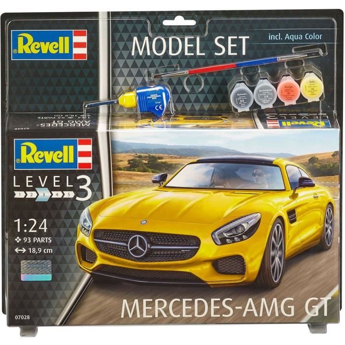REVELL Maquette Model set Voitures Mercedes AMG GT 67028