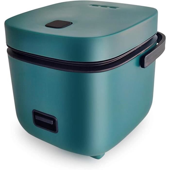 Cuiseur à Riz 1.2L Avec Cuiseur Vapeur - Antiadhésif - Pour 1-2 Personnes - Marron - Cuisson Simple Et Efficace