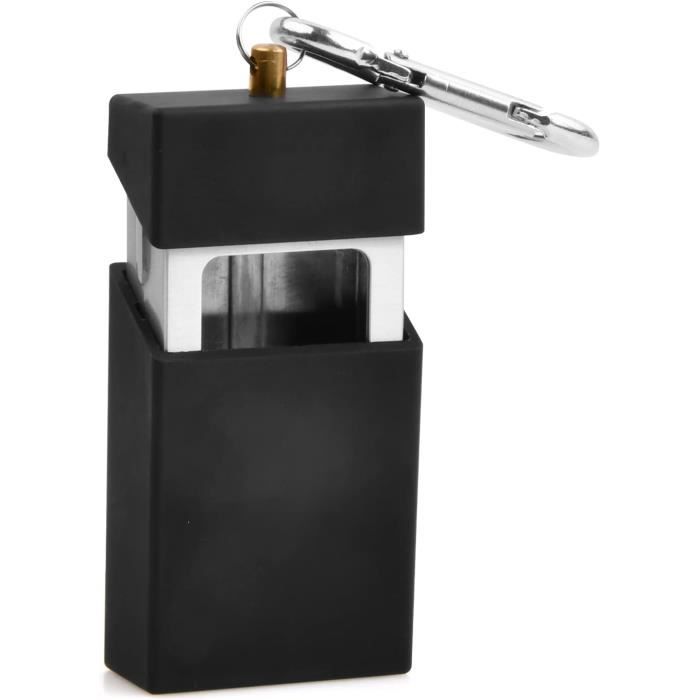 Lot De 2 Mini Cendriers Marrakech (noir Et Rouge) – Décorés à La Main, Lavables Au Lave-vaisselle