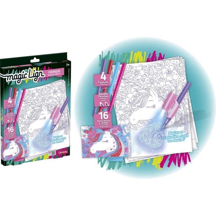 Coffret Dessin Naruto Magic Line - Apprendre à Dessiner Les Personnages - Plus De 100 Illustrations - Dès 7 Ans