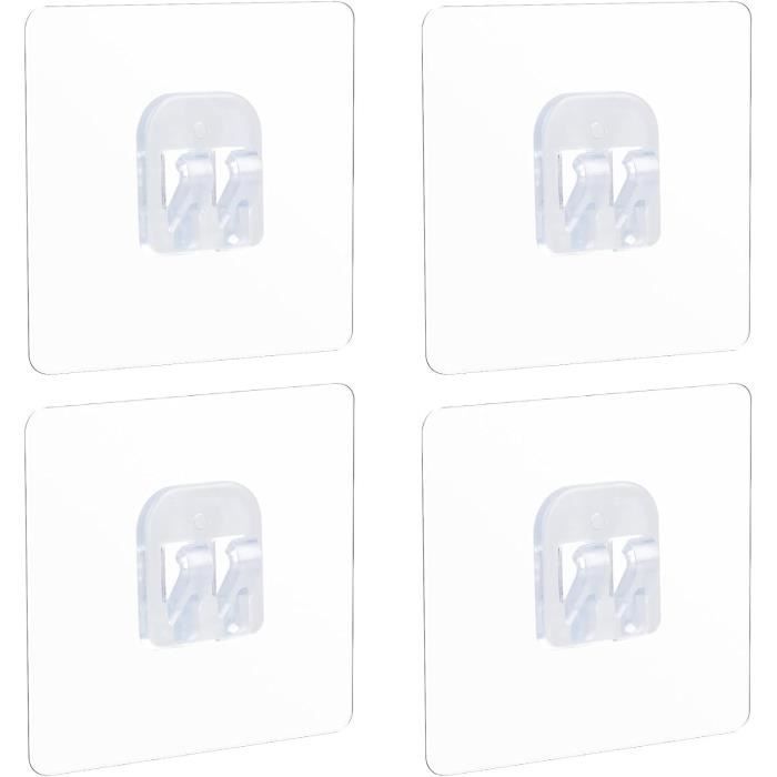 Lot De 6 Crochets Adhésifs De Rechange Solides Pour étagère De Douche, Crochets Muraux Imperméables Pour Salle De Bain,panier De Savon,6x14cm | Leroy Merlin