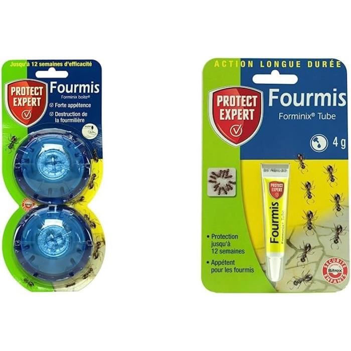 Lot De 2 Pièges Anti-Fourmis CATCH – Double Action 2en1 – Efficace Et Simple