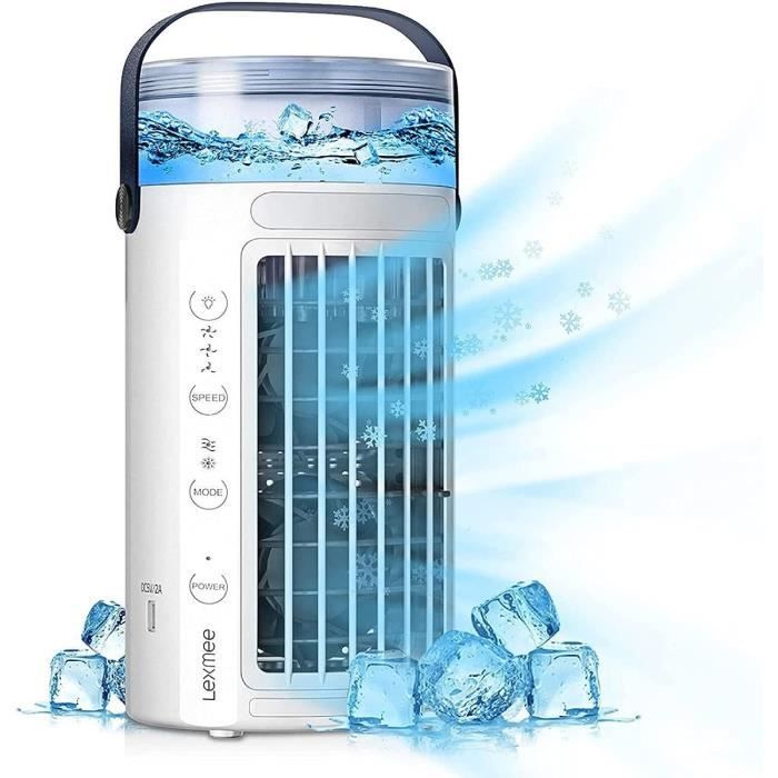 Air Cooler Climatiseur - Rechargeable Mini Clim Portable, Faible ...