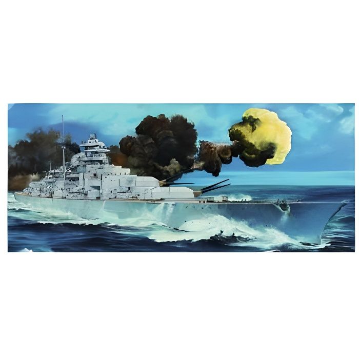 Pour : Décoration De La Maison Modèle Allemand Bismarck Battleship