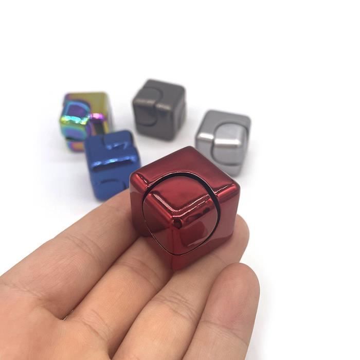 Cube Anti-stress – 3 Pièces – 11 Fonctions – Pour Enfants Et Adultes – Réduit L’anxiété, Améliore La Concentration