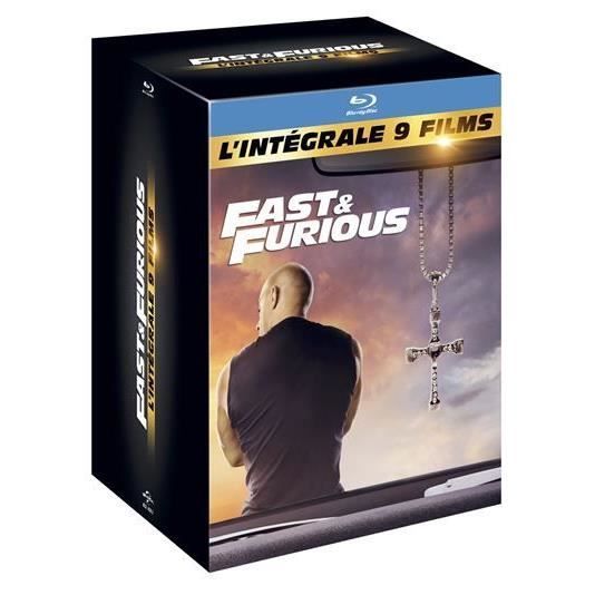 Fast and Furious intégrale 7 Films Blu-ray (Coffret)