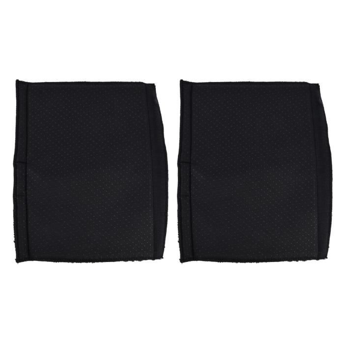 Paire De Coussinets D'Accoudoir Pour Fauteuil Roulant - Mousse Mémoire De Forme - Confort Et Soutien - Noir
