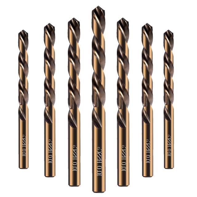 Lot De 10 Forets HSS Hélicoïdaux Double Extrémité Revêtus Titane 3,2mm - Outils De Perçage Précis Pour Métaux Durs