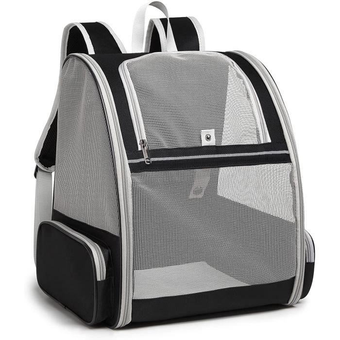 Meilleurs prix pour Sac à dos pour chat - ZGEER - Pliable - Noir - Respirant - Confortable