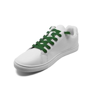 lacets vert foncé