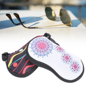 Lot De 2 Pochettes à Lunettes HDGSAFD + 4 Chiffons - Feutre, Fermeture éclair, Ultra Fines