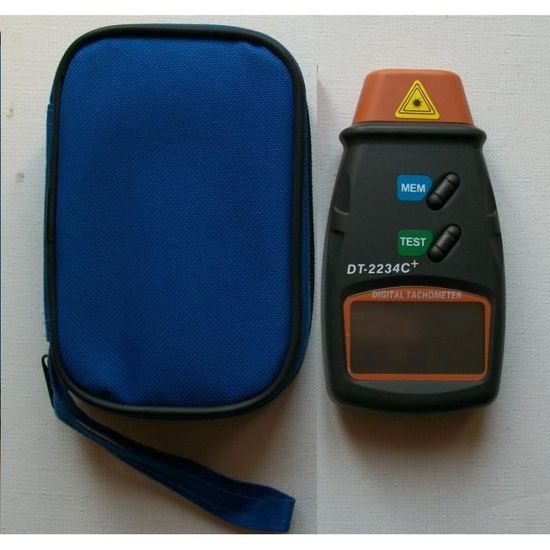 Tachymetre laser LCD Digital sans contact 1//99 999 T//mn //VENDEUR FRANCAIS//EXP FR