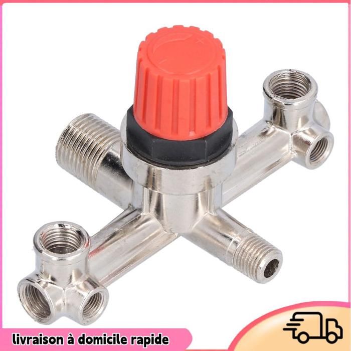 Régulateur De Pression 125 PSI Valve Commutateur Pour Compresseur D'Air