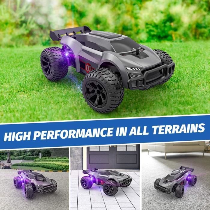 Grande Voiture radiocommand e tout terrain rapide 15kmh solide