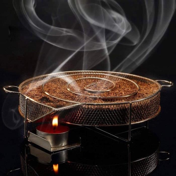 Fumoir - Fumoir - BBQ - Générateur de fumée - Inox - Fumoir barbecue pour  fumage à