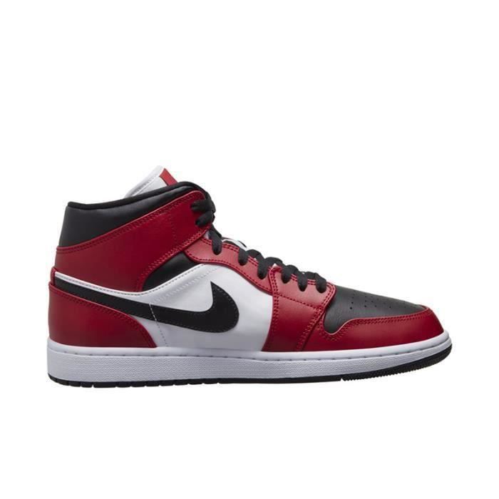 Basket nike jordan rouge best sale