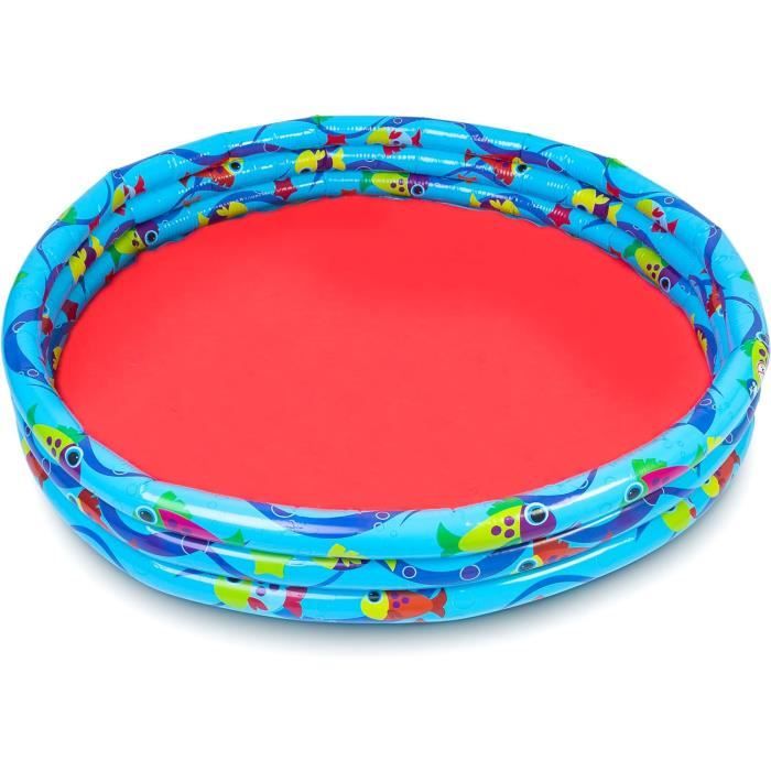 Pataugeoire Gonflable 120x85x35 Cm – Piscine à Balles Ou Bassin D'eau – Usage Intérieur/extérieur – PVC Résistant