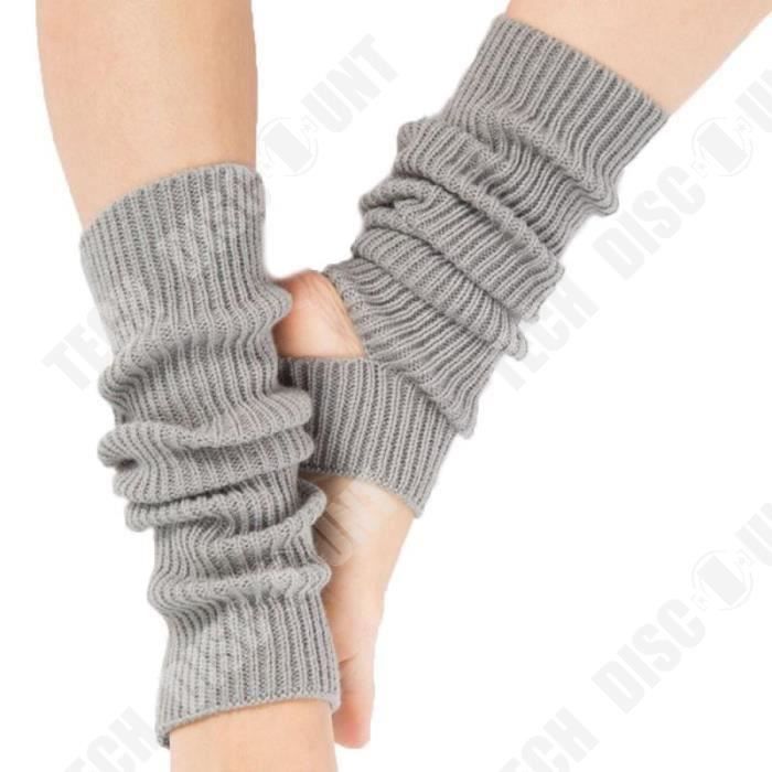 1 Paire Chaussettes Yoga Antidérapantes Unies Confortables - France