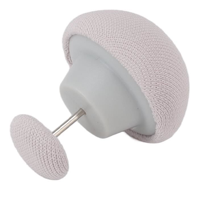 Lot De 20 Attaches Housse De Couette - Forme Champignon, Blanc, Par Uxcell