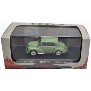 Coffret Renault Clio III coupé (2005) 1/43 Norev Bleu Métal/Plastique
