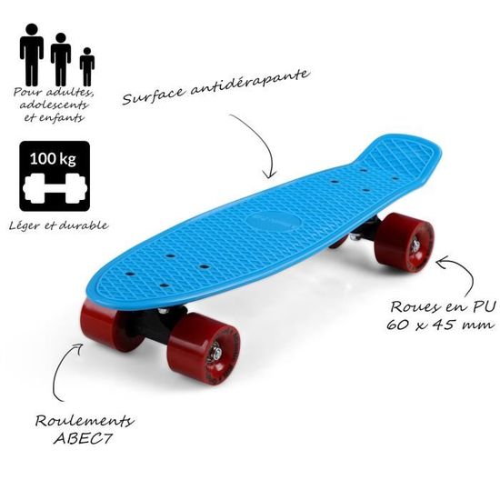 Mob Roues Skateboard-Rollen Ruche 100A/54mm (4er Set)