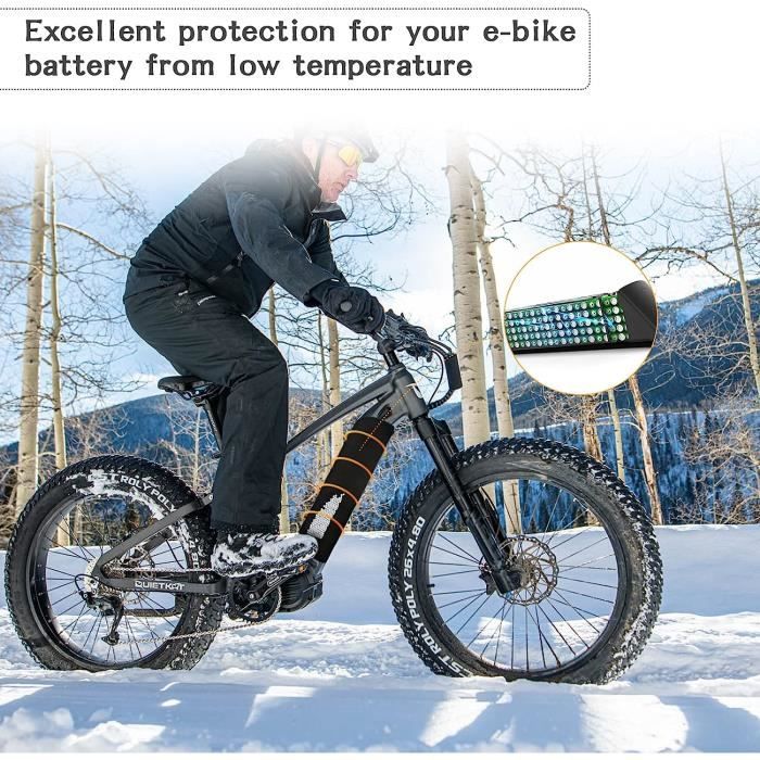 HIKENTURE Housse de Protection pour Batterie de Vélo Électrique