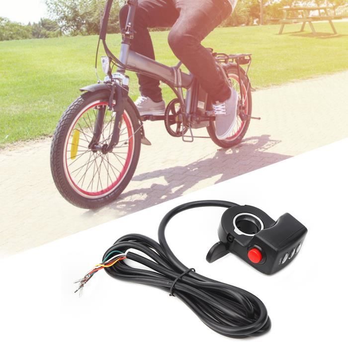 Accélérateur au pouce pour vélo électrique et scooter, 300X, régulateur de  vitesse, pièce de conversion d