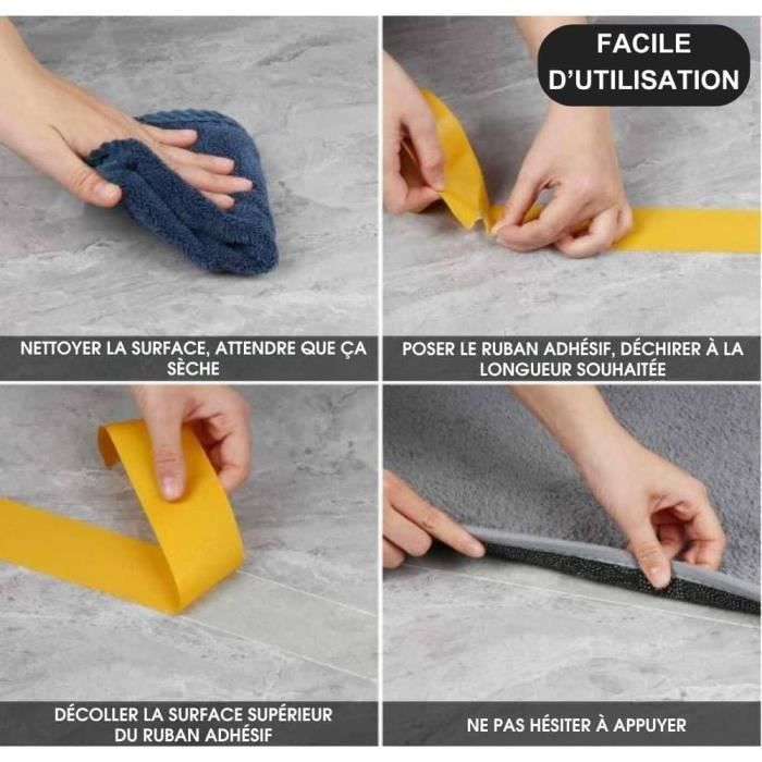 Ruban Adhésif Double Face Extra Fort Noir | Ruban De Mousse Pour - Foto 2