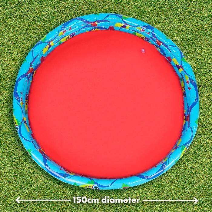 Piscine ronde pour bébé, jouets de natation pour bébé, pataugeoire extérieure, salle des anneaux Piscine ronde pour bébé, jouets de natation pour bébé, pataugeoire extérieure, salle des anneaux