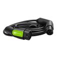 Green Cell® GC Type 2 Câble de Charge EV Voiture Électrique PHEV | 22kW | 32A | Type 2 de Type 2 | 5 Mètre | Triphasé-3