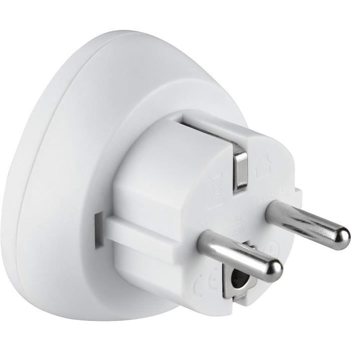 Ensemble de 4 Adaptateurs de Voyage Européens - Adaptateur de Prise Européenne - Adaptateur de Voyage Européen en Amérique, Canada, Mexique