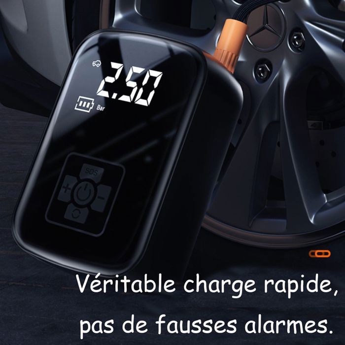 Gonfleur De Pneu Numérique Halfords – Allume-cigare 12V – Portable Pour Voiture – Neuf