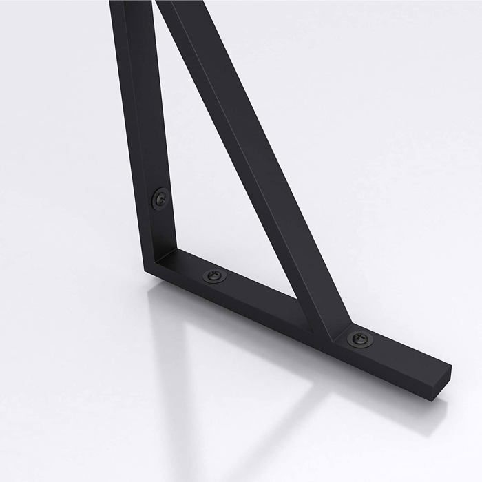 4 x équerre d'étagère support d'étagère support mural d'étagère console