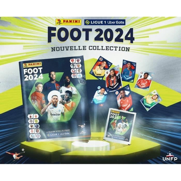 Coffret premium contenant 19 pochettes dont 3 offertes - PANINI - FOOT 2024  LIGUE 1 UBER EATS - Cdiscount Jeux - Jouets