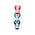 Coffret de bain LUDI - Bateaux multicolores et petits singes acrobates - 100% PVC-6