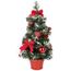 Sapin Artificiel De Noël Avec Neige - Hauteur 280 Cm, Diamètre 170 Cm - 1232 Pointes, 19 Couronnes - En PVC, Base En Plastique