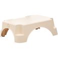 Marche pied Babyscale beige - Thermobaby - Large - Antidérapant - 150 kg-0