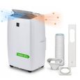 Climatiseur Mobile Réversible - 12000 Btu - 4-en-1 - Chaud/froid