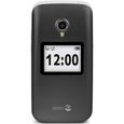 Téléphone portable Doro 2424 - Clapet - SIM unique - 6.1 cm (2.4") - 3 MP - 800 mAh - Gris-0