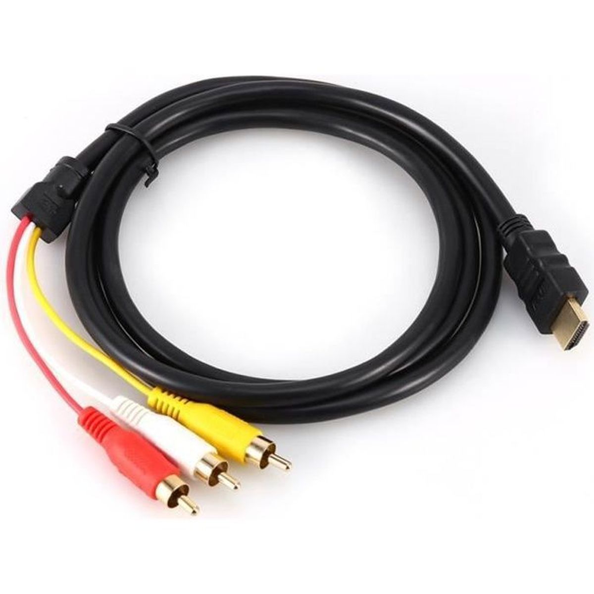 1.5M Mâle à Femelle HDMI À 3 RCA 1080P Vidéo Audio AV Cordon HDMI Adaptateur Câble Cdiscount