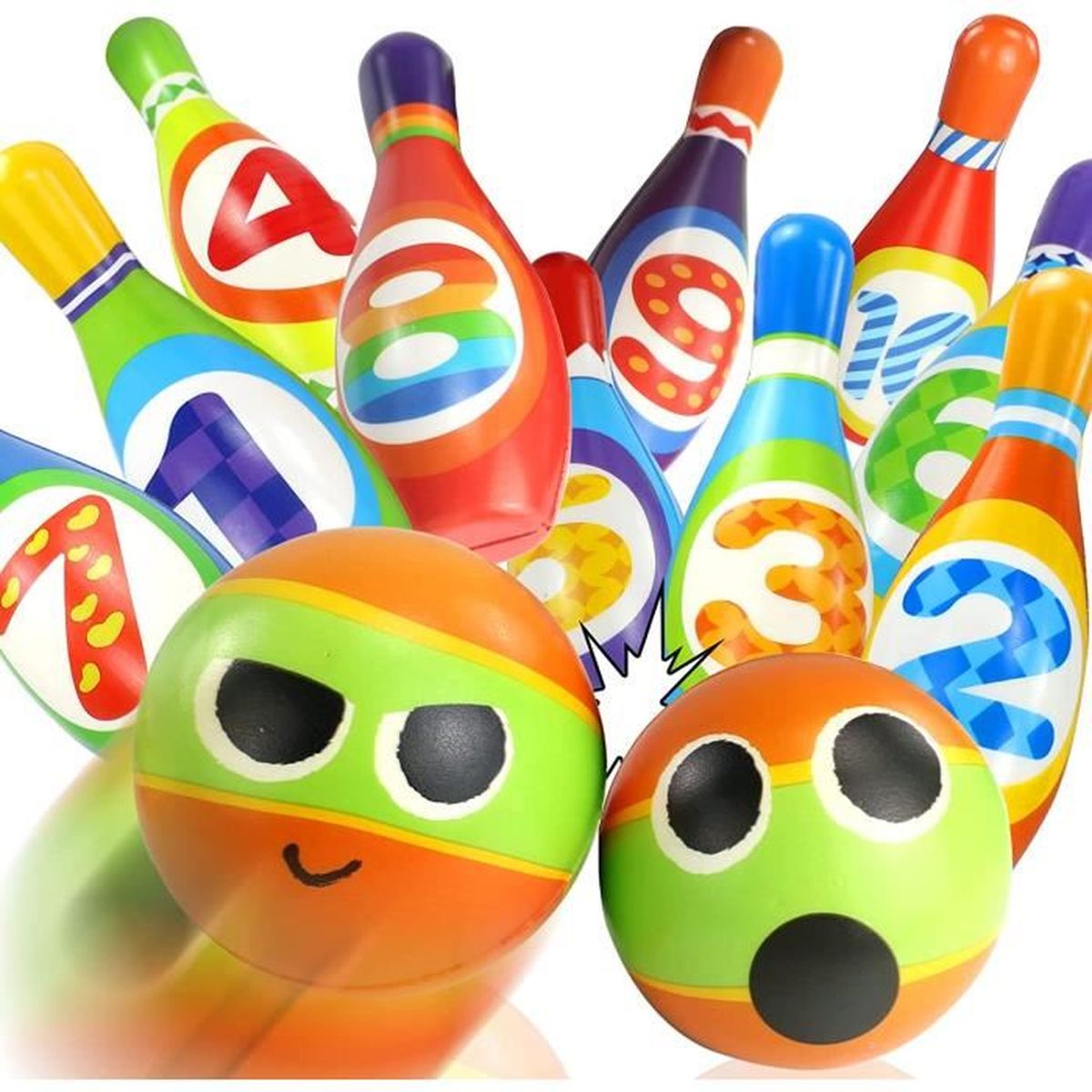 Jeu de Quilles avec boule - Distribution s Loisirs